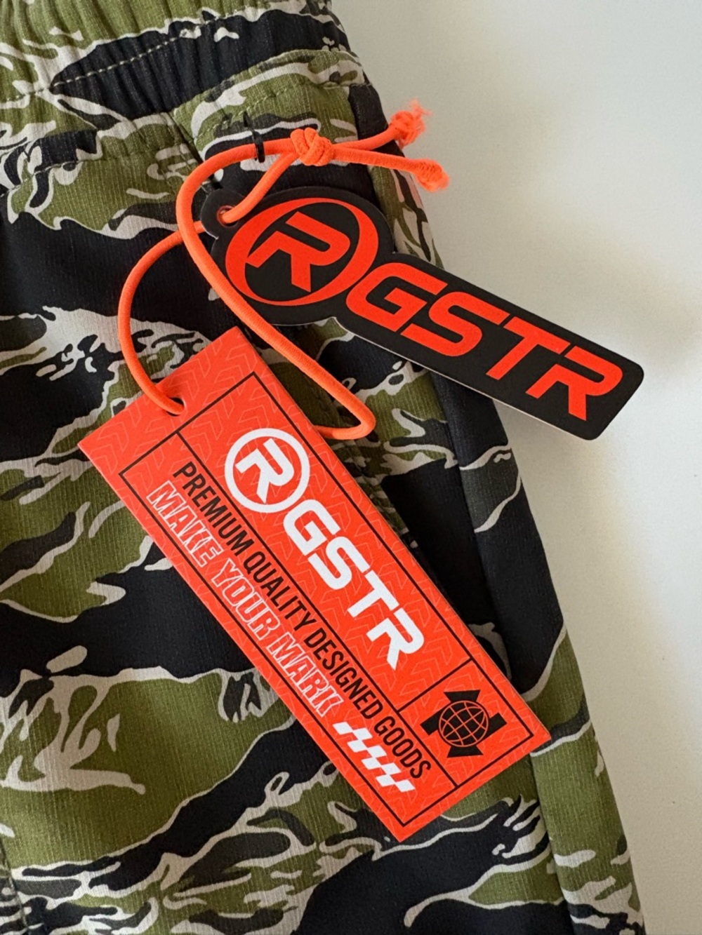 NWT RGSTR Tech Cargo Pants Tiger Camo Prints Men’s XL Streetwear Pockets - Picture 8 of 14